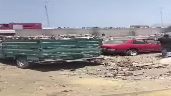 اندلاع حريق بجراج سيارات في شبرا الخيمة.. النيران تحرق 4 سيارات والحماية المدنية تنقذ 12 أخرى