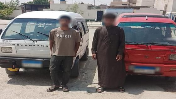 ضبط قائدي سيارتين «فان» بعد أداء حركات استعراضية تعرض حياة المواطنين للخطر ببئر العبد