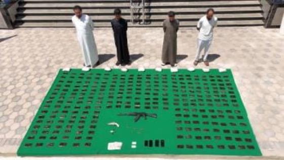 مصرع 6 عناصر إجرامية شديدة الخطورة وضبط 850 كيلو مخدرات بـ128 مليون جنيه في أسوان وسوهاج
