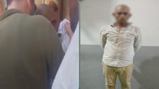 ضبط شخص حاول اختطاف طفل في المنوفية.. والأهالي يمسكون به