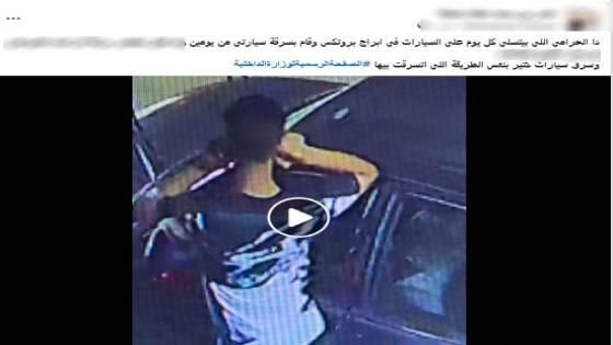 ضبط المتهم بسرقة محتويات السيارات المتوقفة في بورسعيد 