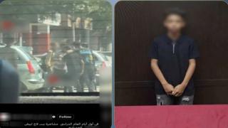 بسبب فصال في سعر البضاعة.. ضبط عامل أشهر كتر في وجه طلاب بالعمرانية
