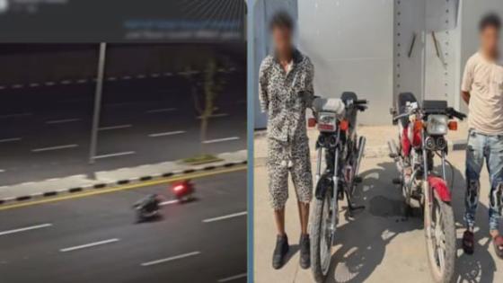 ضبط قائدي دراجتين ناريتين بعد حركات استعراضية بمدينة نصر