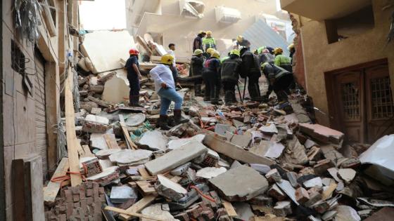 محافظ القاهرة يشكل لجنة هندسية لفحص العقارات المجاورة لعقار حدائق القبة المنهار