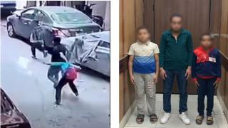 بسبب قطعة حلوى.. عامل يعتدي بالضرب على طالبين ..في أحد شوارع سوهاج