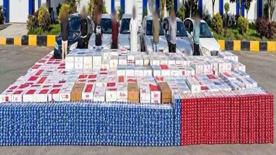 ضبط 162 ألف عبوة سجائر مهربة جمركيًا بحوزة 8 أشخاص في الإسكندرية