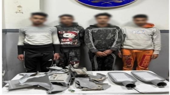 الأمن يكشف ملابسات سرقة كشافات من شوارع الإسكندرية ويضبط المتهمين
