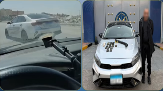 صورته وهو بيضرب فتاة داخل سيارته… الداخلية تضمت المتهم بالتعدي على سيدة أكتوبر