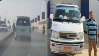 عرض حياته والآخرين للخطر.. الداخلية تضبط سائق ميكروباص بني سويف الأرعن 