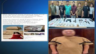 ضبط تشكيل عصابي يضم أجانب استدرجوا ضحاياهم بدعوى العمل الإلكتروني