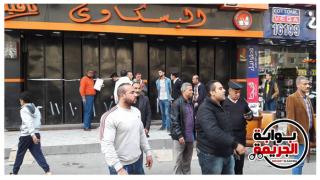 أمن الجيزة يشن حملة لإزالة الإشغالات بالشوارع