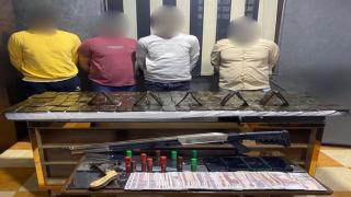 سقوط 5 عناصر إجرامية بحوزتهم مخدرات