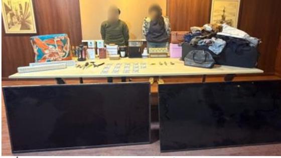 سقوط عاطل وسيدة سرقا شقة وأشعلا النيران بها لإخفاء الجريمة في مدينة بدر