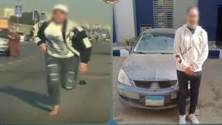 ضبط قائد سيارة صدم مواطنًا واعتدى عليه بالضرب في الشرقية