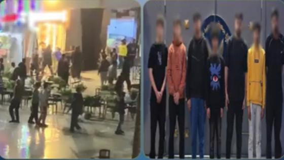 وضع قدم أعلى المنضدة يشعل مشاجرة داخل مقهى بمول تجاري  بأكتوبر