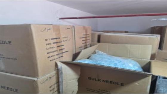 ضبط مصنع مستلزمات طبية غير مرخص بالإسكندرية.. والتحفظ على أكثر من 2 مليون قطعة فاسدة