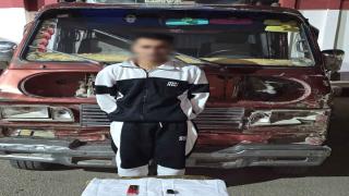 ضبط سائق سيارة أجرة غير مرخصة تعاطى مواد مخدرة أثناء القيادة بالقليوبية