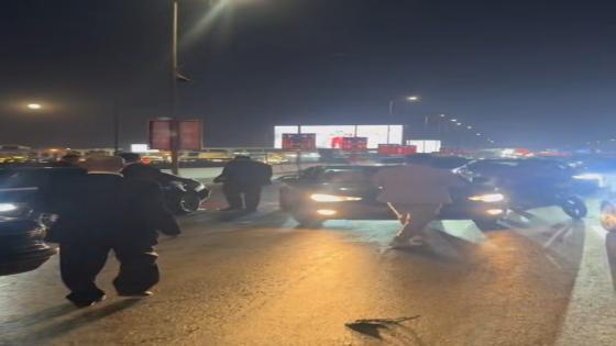 فحص فيديو اعتداء مشاركين في زفة عروسين على شاب بوصلة دهشور