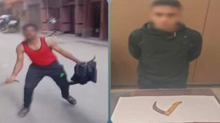 “الدم بقي ميه “.. ضبط بائع فاكهة تعدى على شقيقه بسلاح أبيض بسبب خلافات مالية في المحلة
