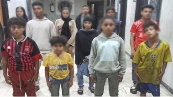ضبط 10 متهمين استغلوا 12 طفل في التسول بشوارع القاهرة