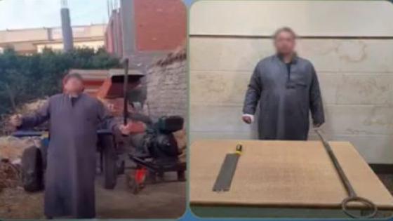 سب الداخلية وتعدى لفظياً على شخص.. الأمن يكشف تفاصيل فيديو لشخص يلوح بسلاح أبيض بدمنهور