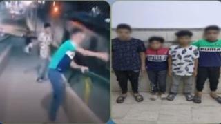 الداخلية تضبط 4 أطفال بتهمة إلقاء أكياس مياه على قطار بالشرقية عقب تداول فيديو