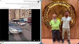 ضبط طرفي مشاجرة بين قائدي «ميني باص» بسبب أولوية المرور في النزهة