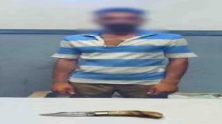 ضبط عاطل اعتدى على زوجين بسلاح أبيض بسبب معاكسة زوجة أحدهما بالإسكندرية
