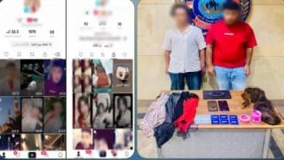 بعد ظهورهما بملابس نسائية عبر مواقع التواصل.. ضبط شخصين بالجيزة