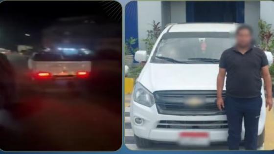 ضبط قائد سيارة ربع نقل بعد ظهوره في فيديو يسير عكس الاتجاه بالشرقية
