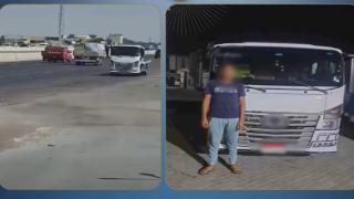 ضبط قائد ونش سيارات لقيامه بالسير عكس الاتجاه في البحيرة