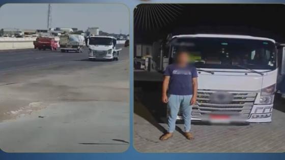ضبط قائد ونش سيارات لقيامه بالسير عكس الاتجاه في البحيرة