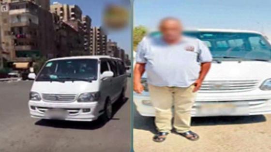 ميكروباص يسير عكس الاتجاه في المطرية.. والداخلية تضبط السائق