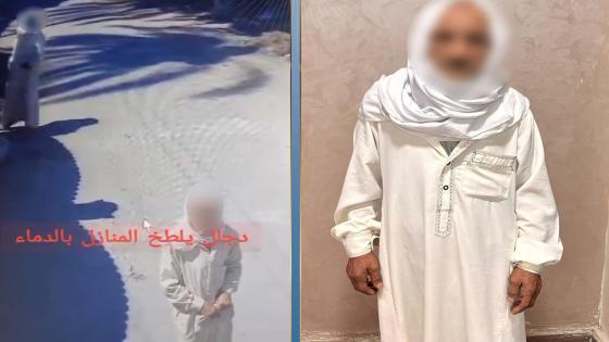 الداخلية تكشف ملابسات فيديو «رش الدماء» أمام منزل أحد المواطنين بالبحيرة