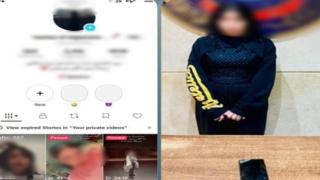 ضبط صانعة محتوى بأكتوبر لنشرها مقاطع فيديو خادشة للحياء