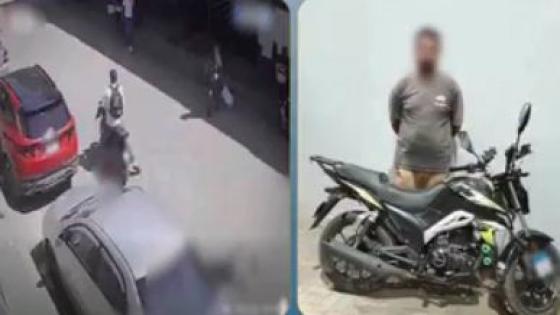 بعد تداول فيديو للحادث.. ضبط عامل توصيل صدم سيدة بدراجته النارية في الجيزة