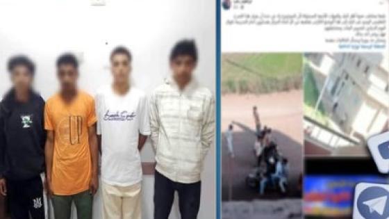 سقوط 4 شباب تحرشوا بالفتيات أمام مدرسة بالدقهلية بعد استغاثة مدرس