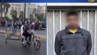 الداخلية تكشف ملابسات فيديو سحب حاجز مرور في بورسعيد