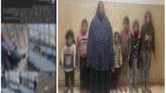 “بتستأجر عيال تشحت بيهم”… القبض على كتعة جديدة بصحبتها 6 أطفال