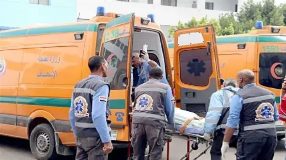 وفاة 3 صغار وإصابة 3 آخرين في حادث سير بمرسى مطروح.. والقبض على السائق