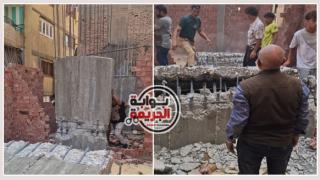 تحت شعار هتخالف هنهد.. حي الهرم يشن حملات مكثفة لإزالة الأدوار المخالفة بمنطقة الطوابق