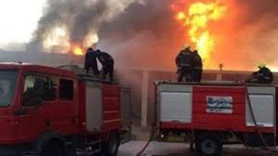 إخماد حريق مخزن خردة في العمرانية دون إصابات