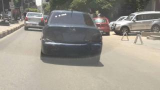 القبض على صاحب سيارة ملاكي لوضع فامية على السيارة دون تصريح بمدينة نصر