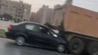 فحص كاميرات طريق الواحات.. تفاصيل جديدة في حادث مطاردة فتاة أكتوبر