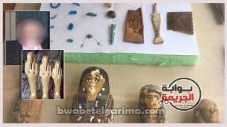 بوابة الجريمة تفضح الاعيب اسلام فؤاد اللهو الخفى الذى يدير مافيا النصب بالاثار المزيفة