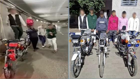 القبض على 6 شباب رقصوا بدراجات نارية في نفق بالشرقية