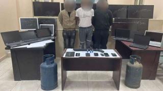 المتهمين بسرقة مساكن اكتوبر