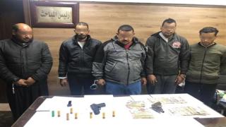 تفاصيل القبض على عصابة الشرطة المزيفة فى البساتين