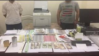 القبض على المتهمين بتزوير العملات الاجنبية وترويجها فى بدر