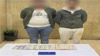 المتهمين والمضبوطات